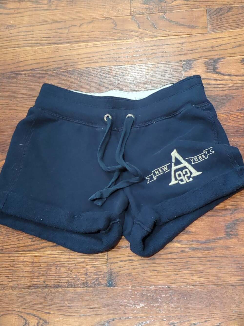 Abercrombie & Fitch New York Sweatshorts Size S Blue Fleece